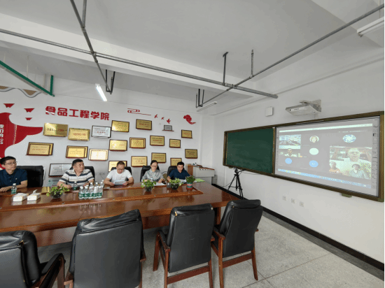 食品工程学院与莫斯科国立科技管理大学食品技术与生物工程学院成功举行线上交流沟通会